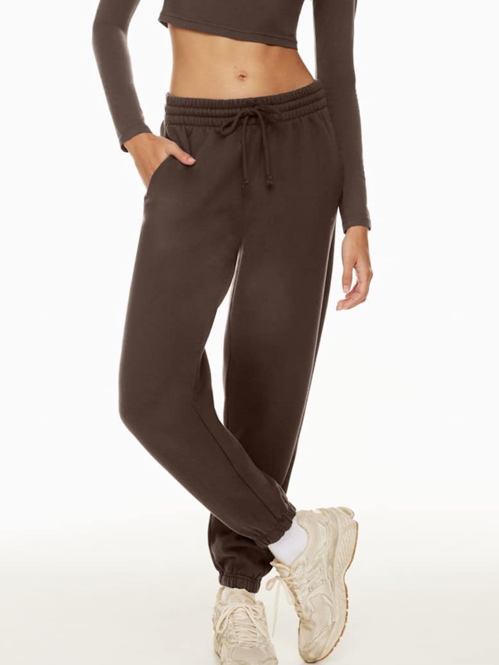 TNA Cozy Fleece Boyfriend Sweatpants